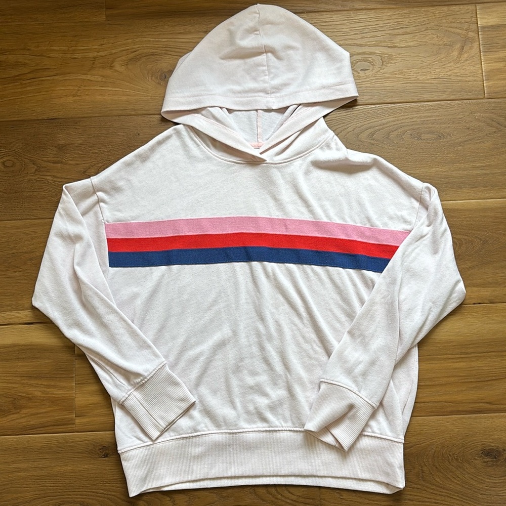 sundry striped hoodie